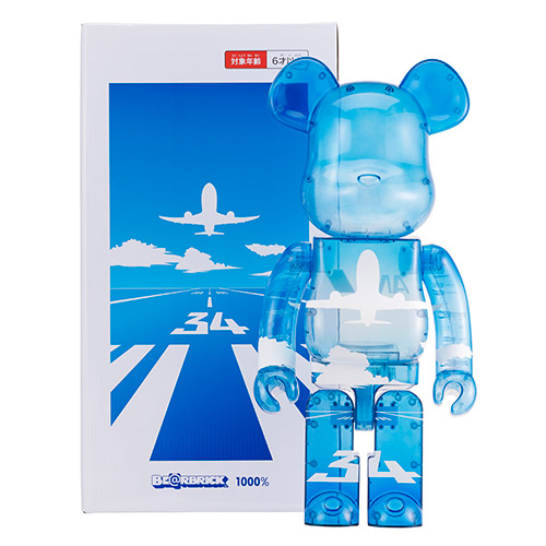 ANAオリジナル＞ BE＠RBRICK for ANA ANAブルースカイ 1000％