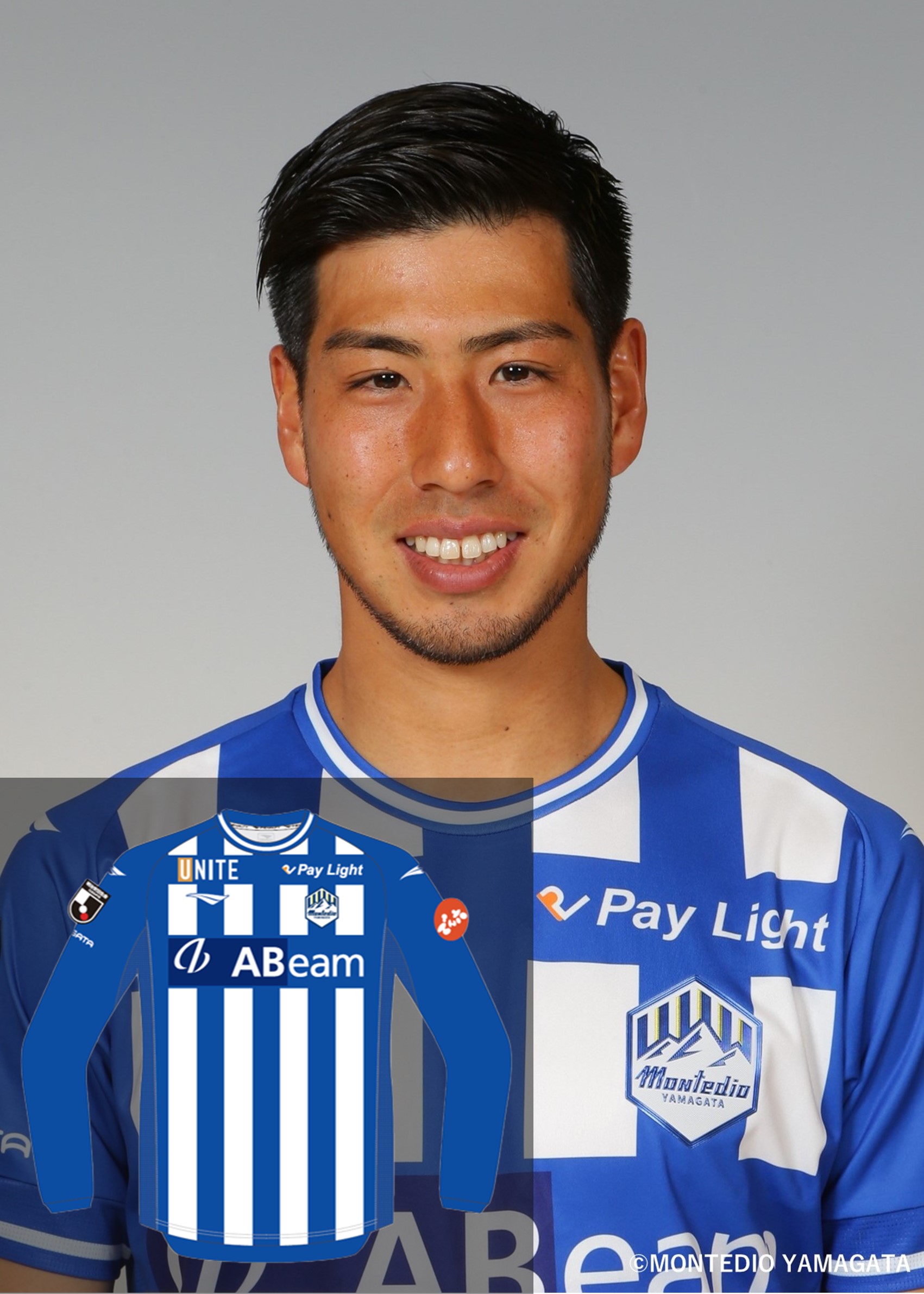 正規品】モンテディオ山形 2022 山田康太 実使用ユニフォーム セール