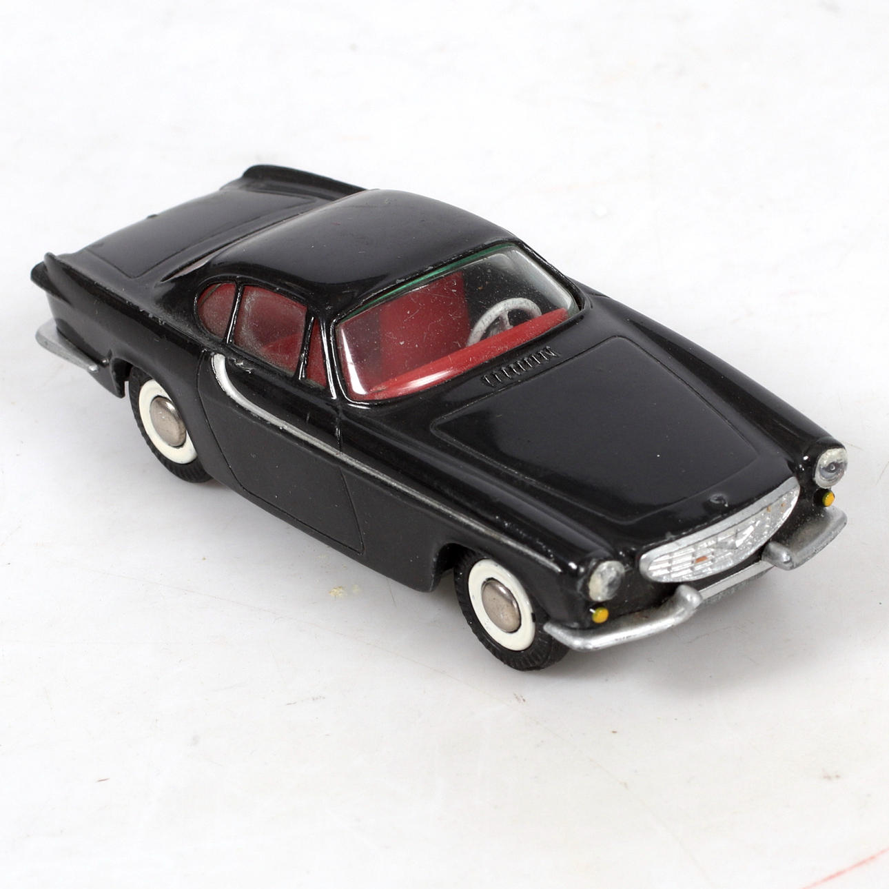 MODEL CAR, tin, Volvo P1800. No. 825, Tekno Toys, Denmark. Toys