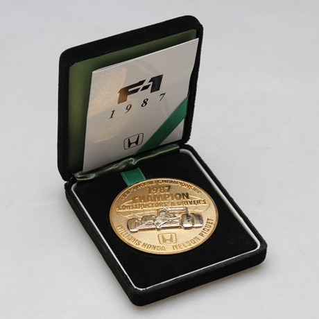 COMMEMORATIVE MEDAL, FIA F1 World Championship, Constructors