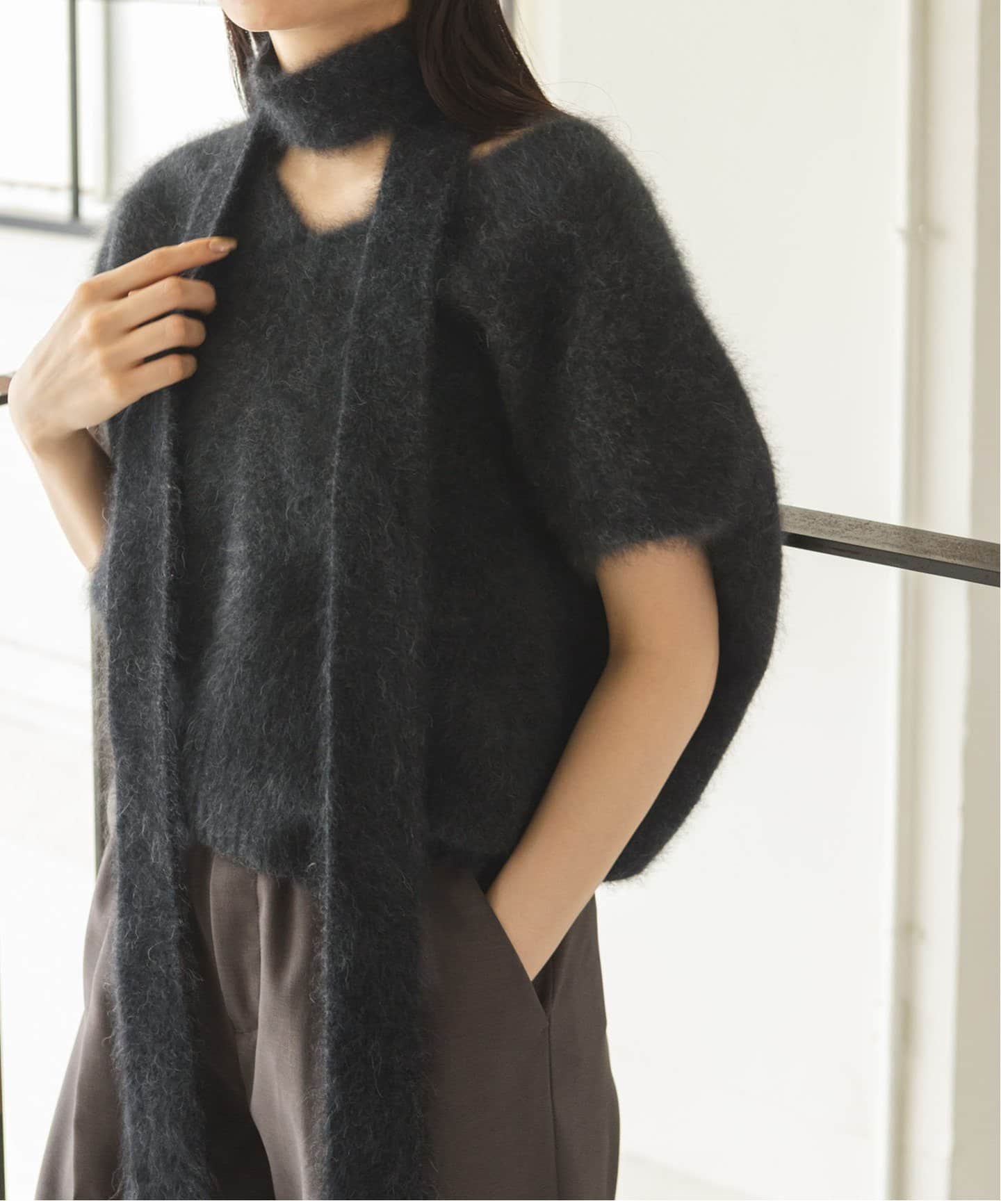 ○ファーニットナローリブストール（ストール）｜NOBLE（ノーブル）の