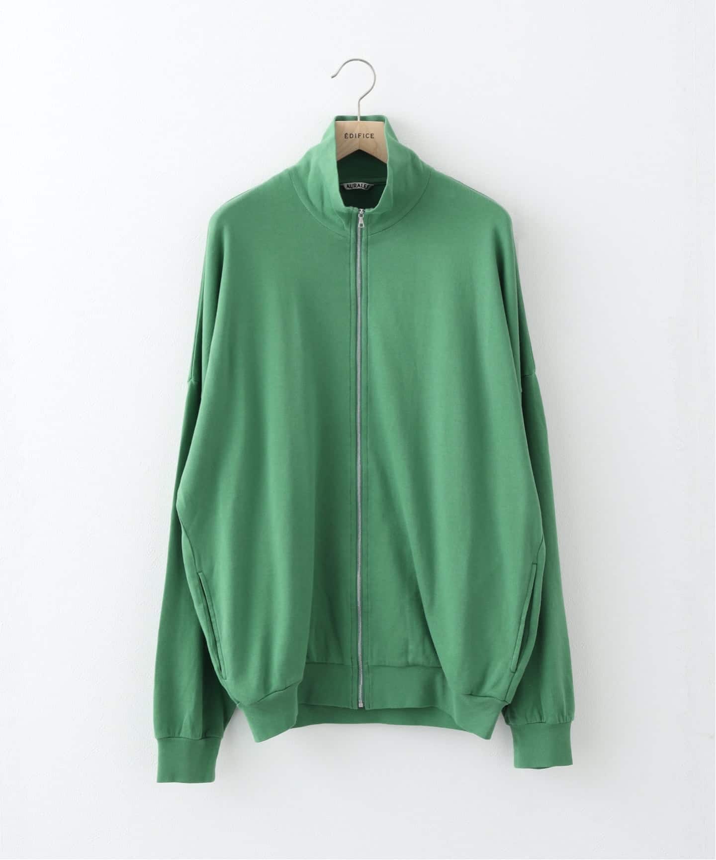 AURALEE (オーラリー) SUPER HIGH GAUGE SWEAT ZIP ブルゾン A25AB01CU