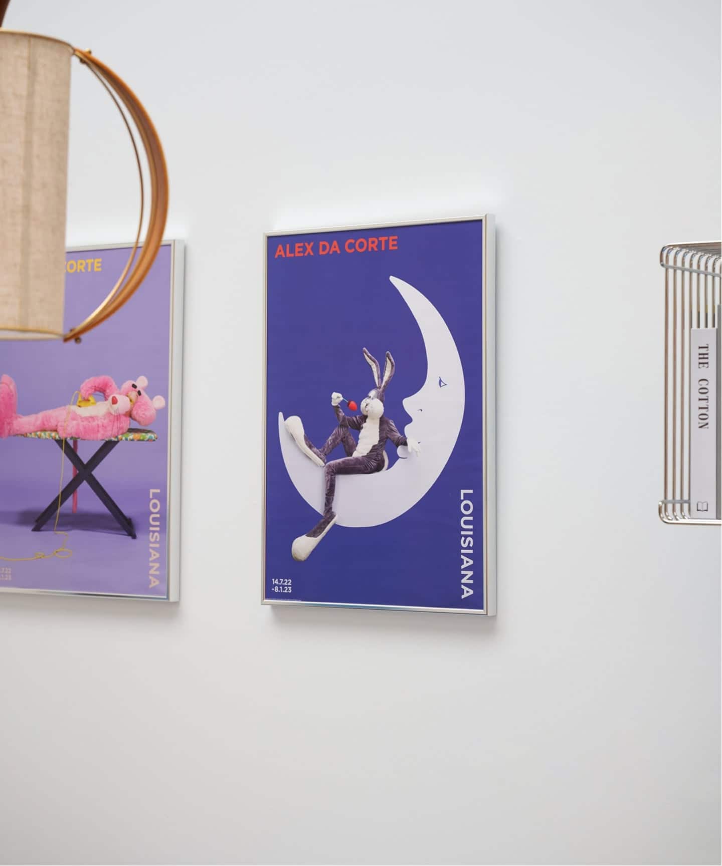 LOUSIANA POSTER】Alex Da Corte - Rubber Pencil Devil rabbit A2