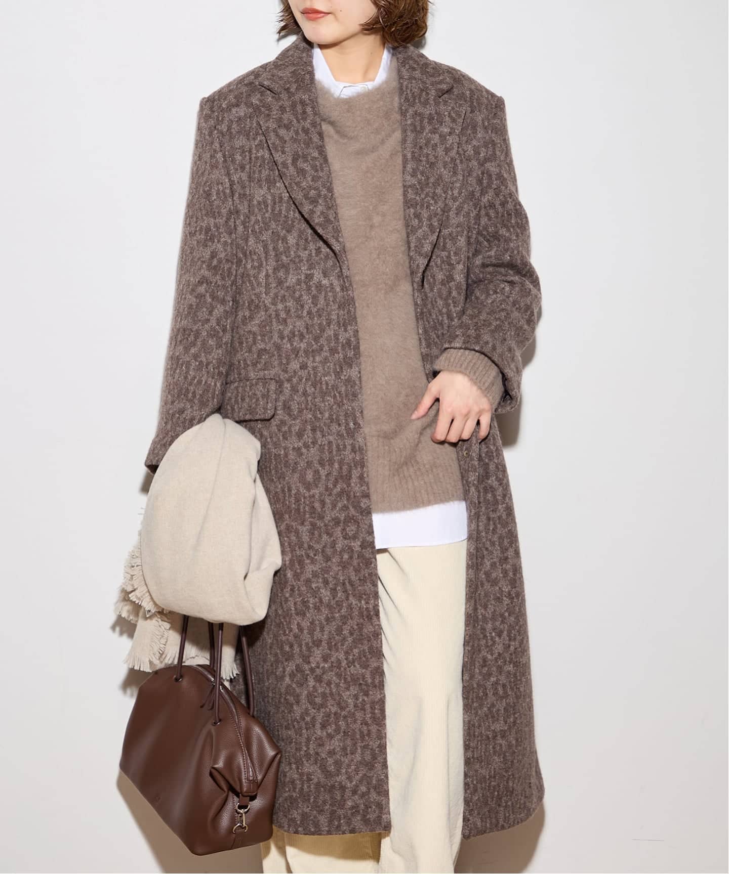 BALLI レオパードチェスターコート（チェスターコート）｜JOURNAL