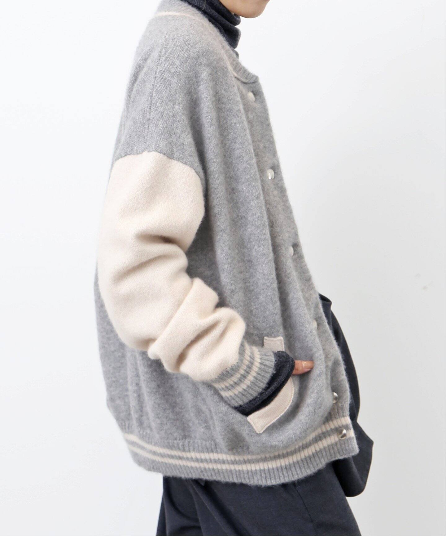 ☆L'Appartement 【LANEUS/ラネウス】 BEANIE グレー ☆L'Appartement