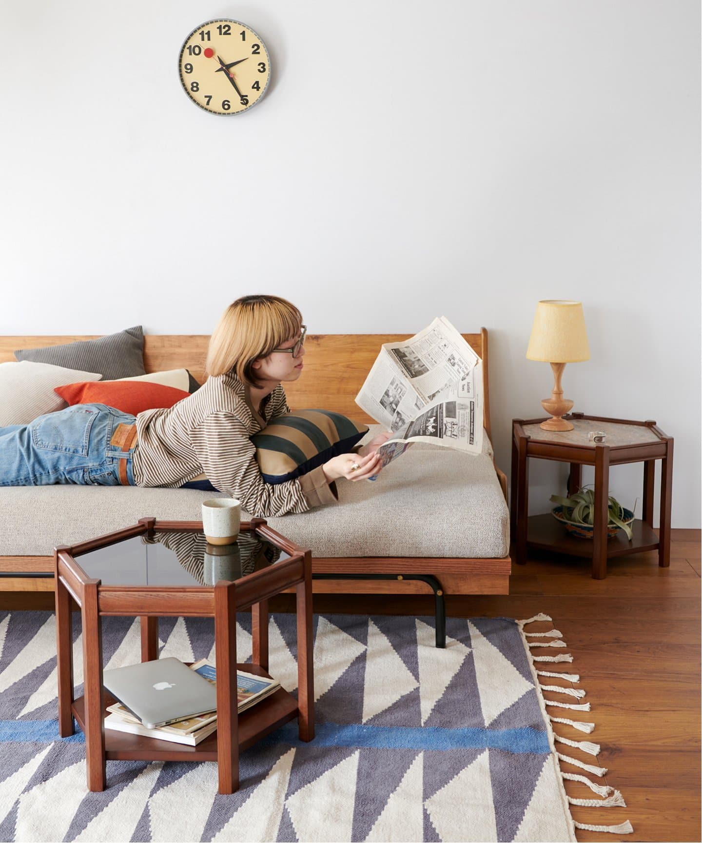 BROOKS HEXAGON TABLE ブルックス ヘキサゴンテーブル グレー BROOKS