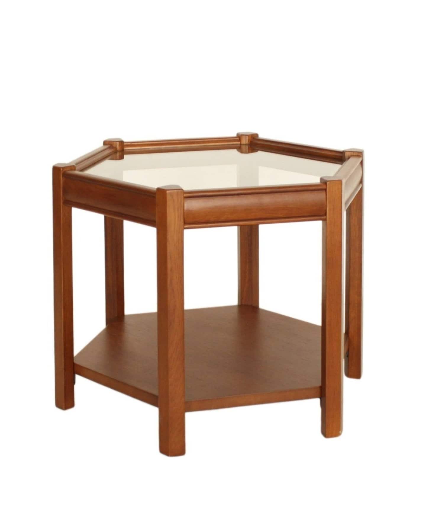 BROOKS HEXAGON TABLE ガラス ブルックスヘキサゴンテーブル（テーブル