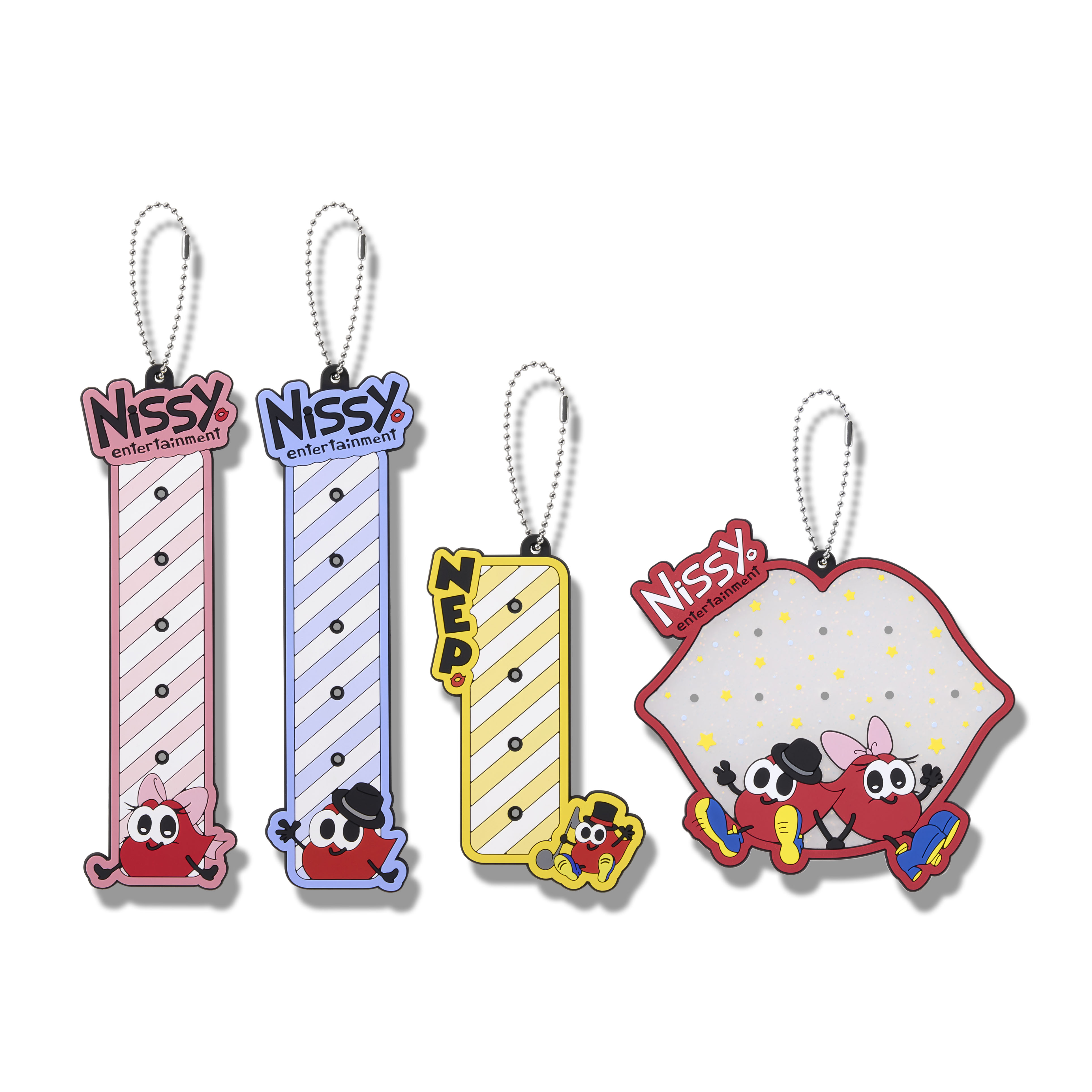 Tele 詩の形キーホルダー5種セット バラ不可 期間限定値下げ中］Tele