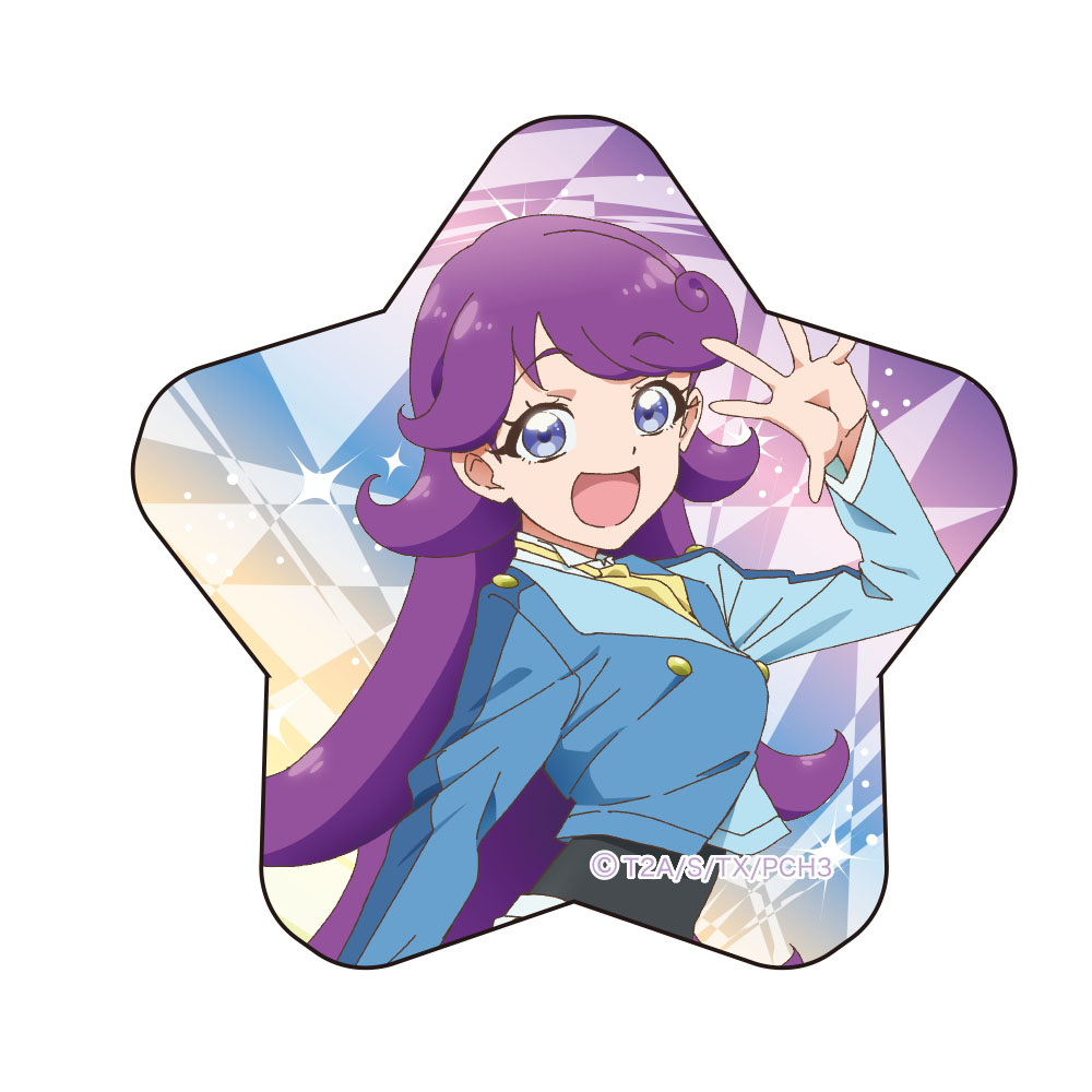 ハイスクール！キラッとプリ☆チャン スター缶バッジ める【アニメ