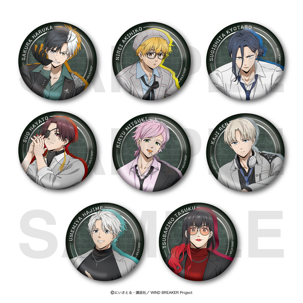 トレーディングメタリック缶バッジ 8個入りBOX【EDITH ONLINE