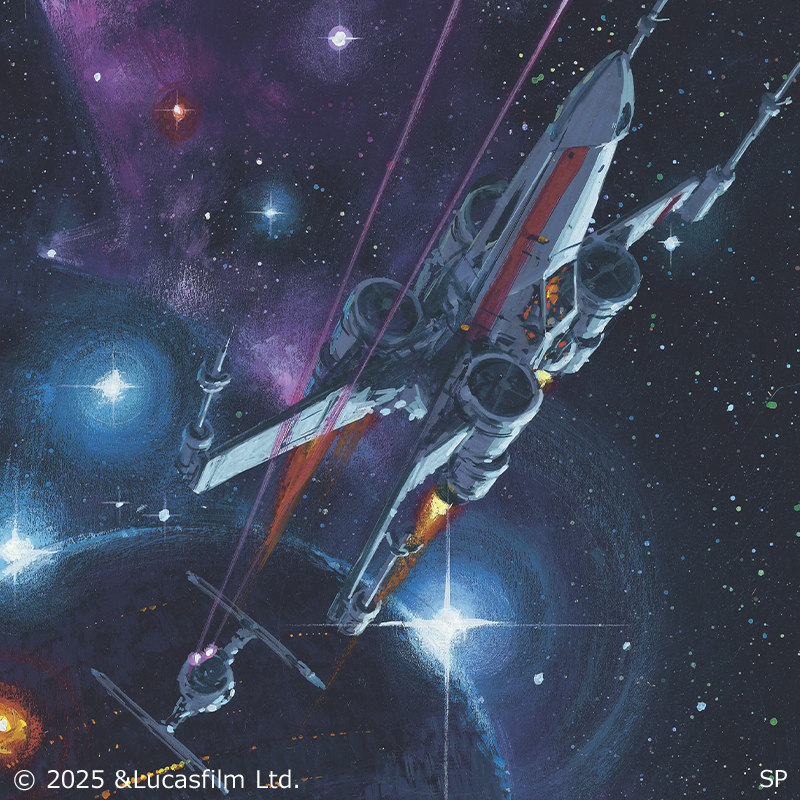 プリモアート＜ミレニアム・ファルコン＞（ハーフサイズ 額装）【FUN'S