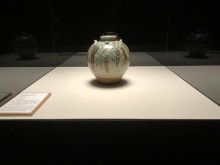 野々村仁清作 復刻限定品 国宝 色絵藤花文茶壺 監修MOA美術館 共箱