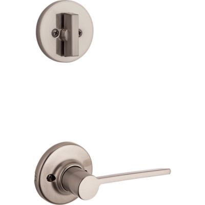 Satin Nickel Ladera and Deadbolt Interior Pack - Left Handed