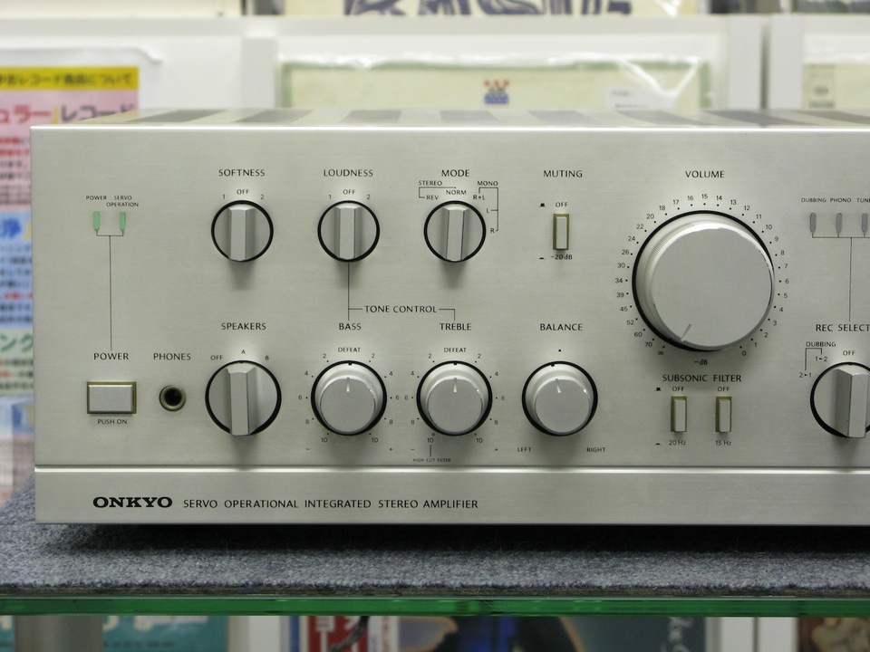 ONKYO Integra A-810 プリメインアンプ 通電確認済み オンキョー