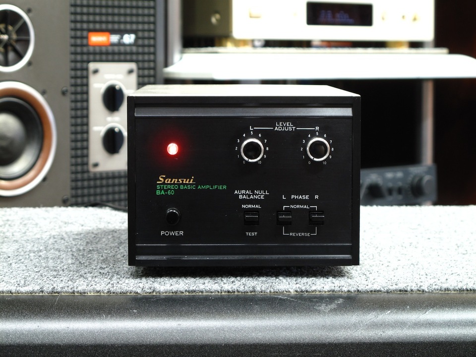 BA-60 SANSUI - 中古オーディオ 高価買取・販売 ハイファイ堂