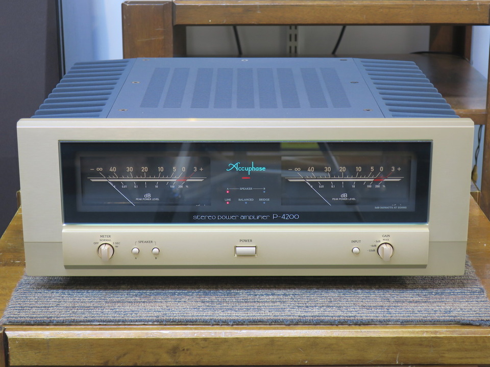 P-4200 Accuphase - 中古オーディオ 高価買取・販売 ハイファイ堂