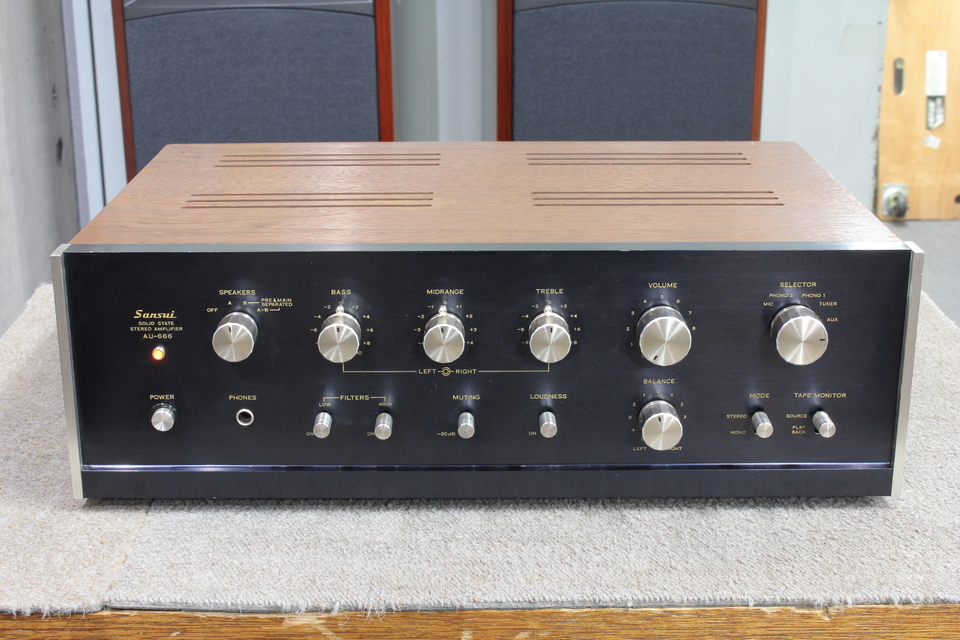 AU-666 SANSUI - 中古オーディオ 高価買取・販売 ハイファイ堂