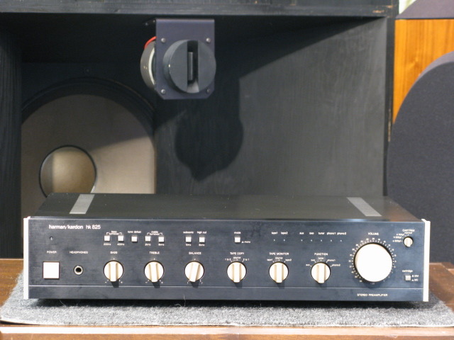 名機 harman/kardon ハーマンカードン hk825 プリアンプ ハーマン