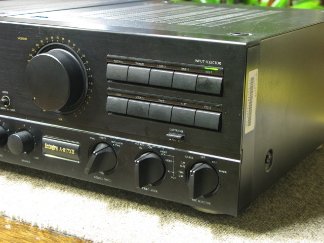 Integra A-817XD ONKYO - 中古オーディオ 高価買取・販売 ハイファイ堂