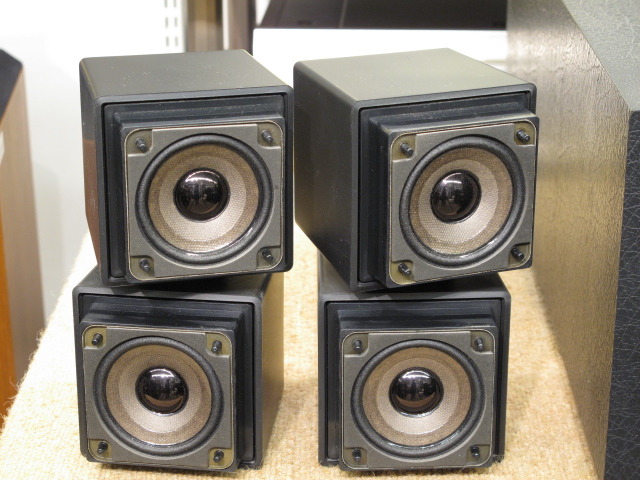 Bose スピーカー・ウーファーセット シルバー ジャンク Bose