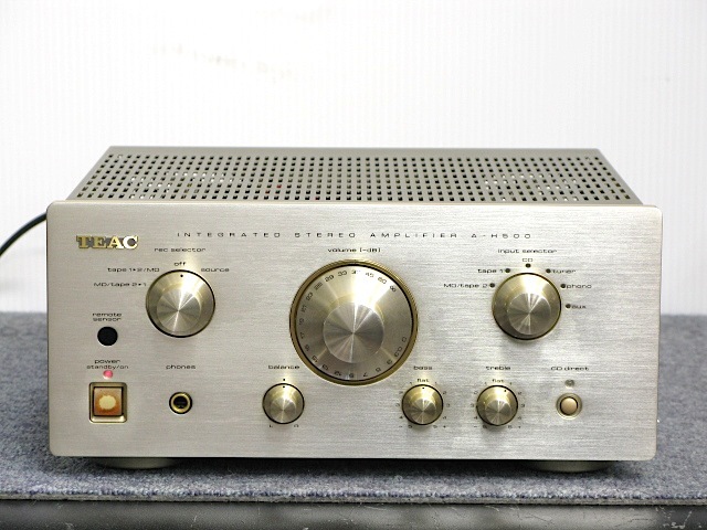A-H500 TEAC - 中古オーディオ 高価買取・販売 ハイファイ堂
