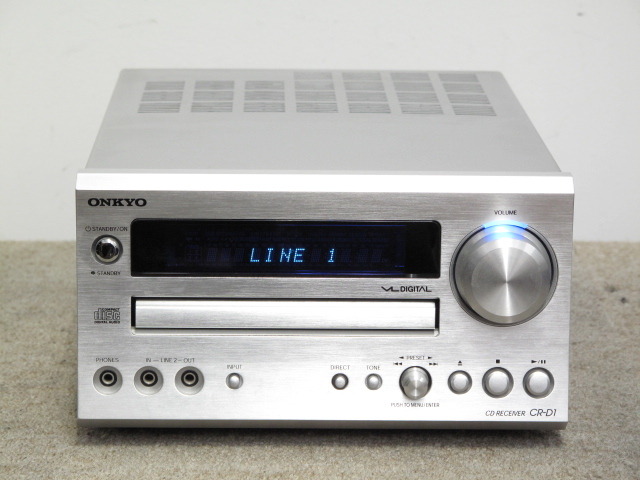 ONKYO CR-D1 CDアンプ D112E-LTE スピーカーセット ONKYO CR-D1 CD