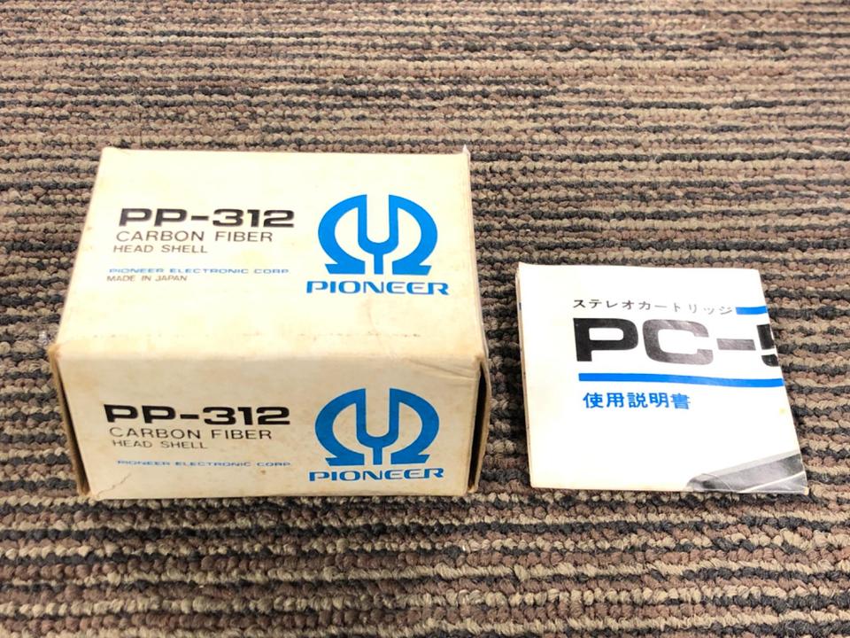 希少品 PIONEER パイオニア 炭素繊維成形 ヘッドシェル PP-312 【公式