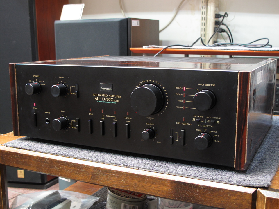 山水最高峰！フルレストア超美品！山水プリメインアンプAU-D907G EXTRA