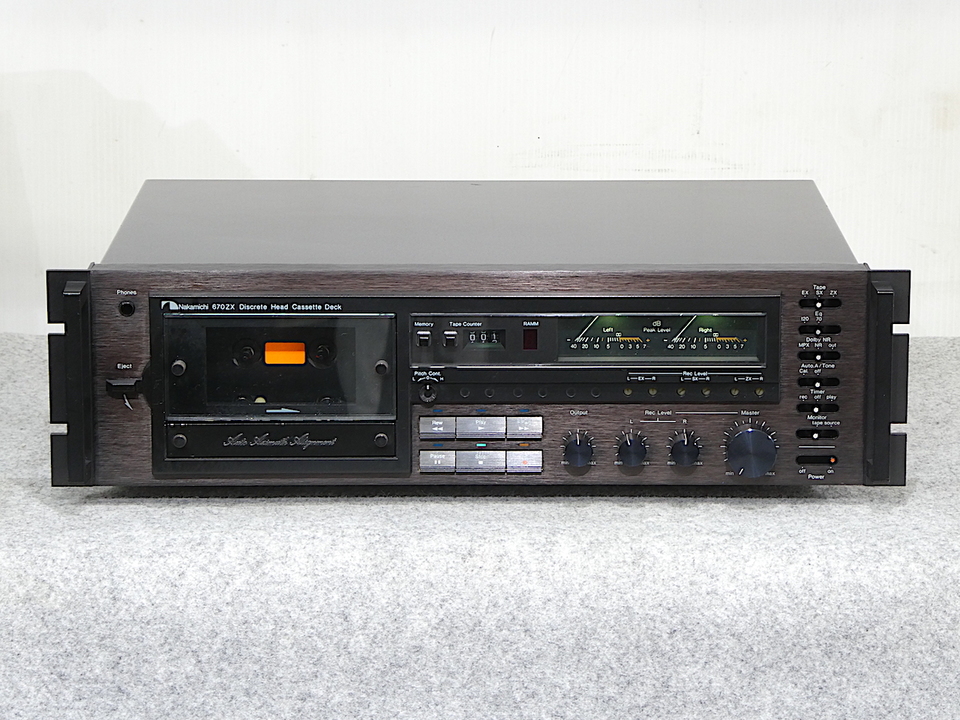 ジャンク品】Nakamichi 670ZX カセットデッキ Yahoo!オークション