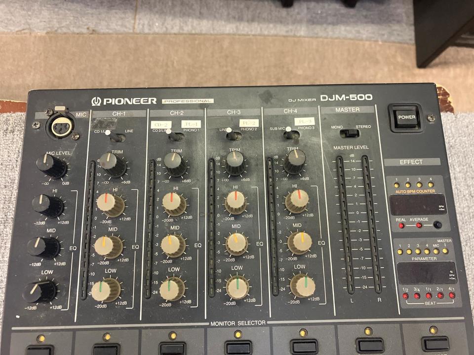 DJM-500 PIONEER - 中古オーディオ 高価買取・販売 ハイファイ堂