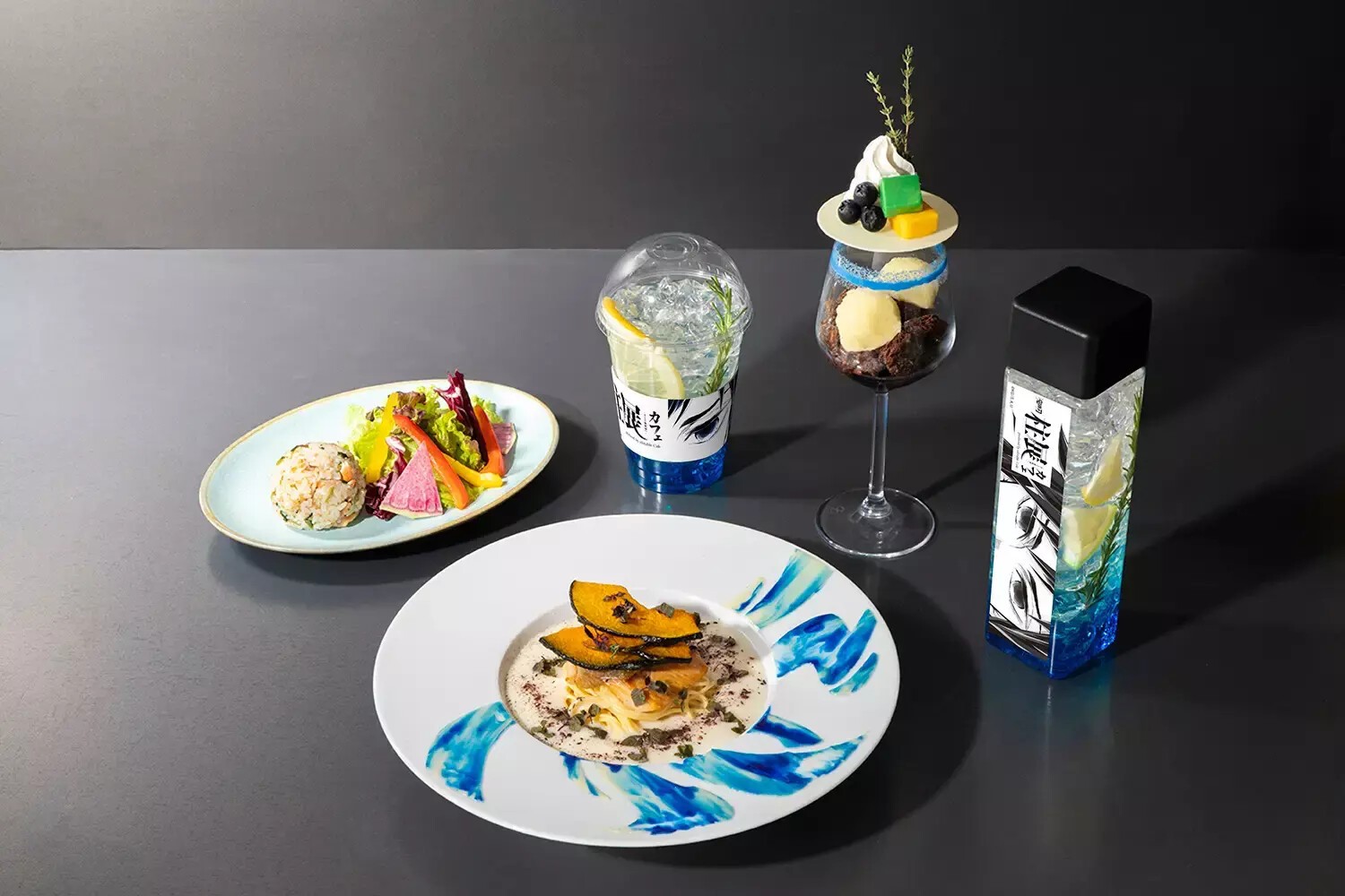 鬼滅の刃 ufotable カフェ 日没メニュー限定 コースター 鬼