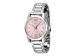 Invicta Celestial 36mm Pink Dial Stainless Steel Quartz Watch