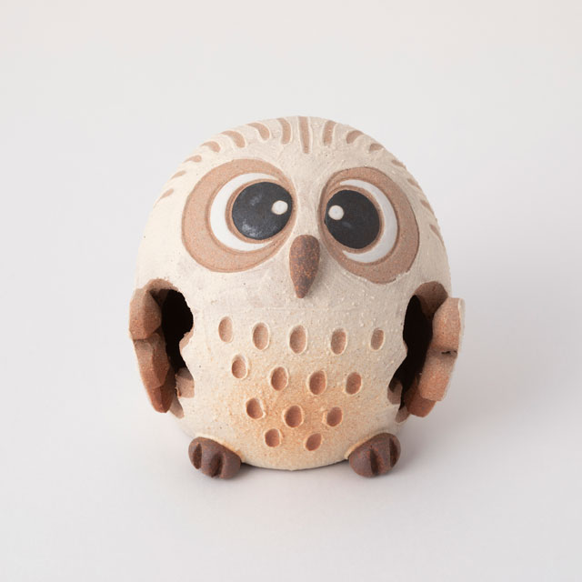 WEB限定】明山窯 hoccori まんまるふくろう3号｜家を装う｜中川政七