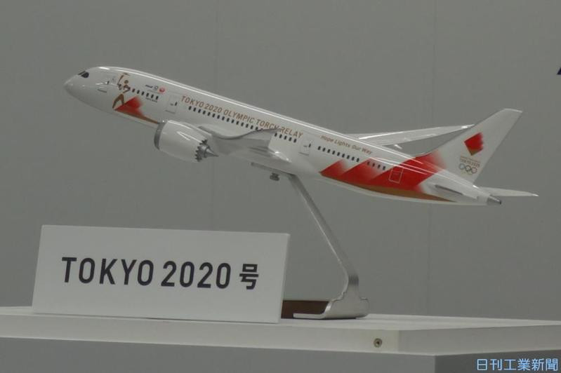 ミニカー 1/200 東京2020オリンピック聖火特別輸送機 TOKYO 2020号