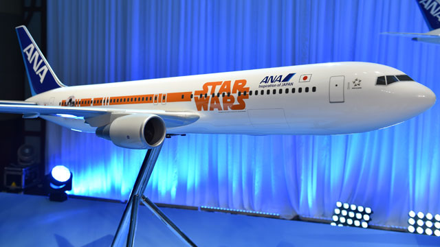 未使用・超貴重】ANA スターウォーズ 非売品 モデルプレーン特別塗装機