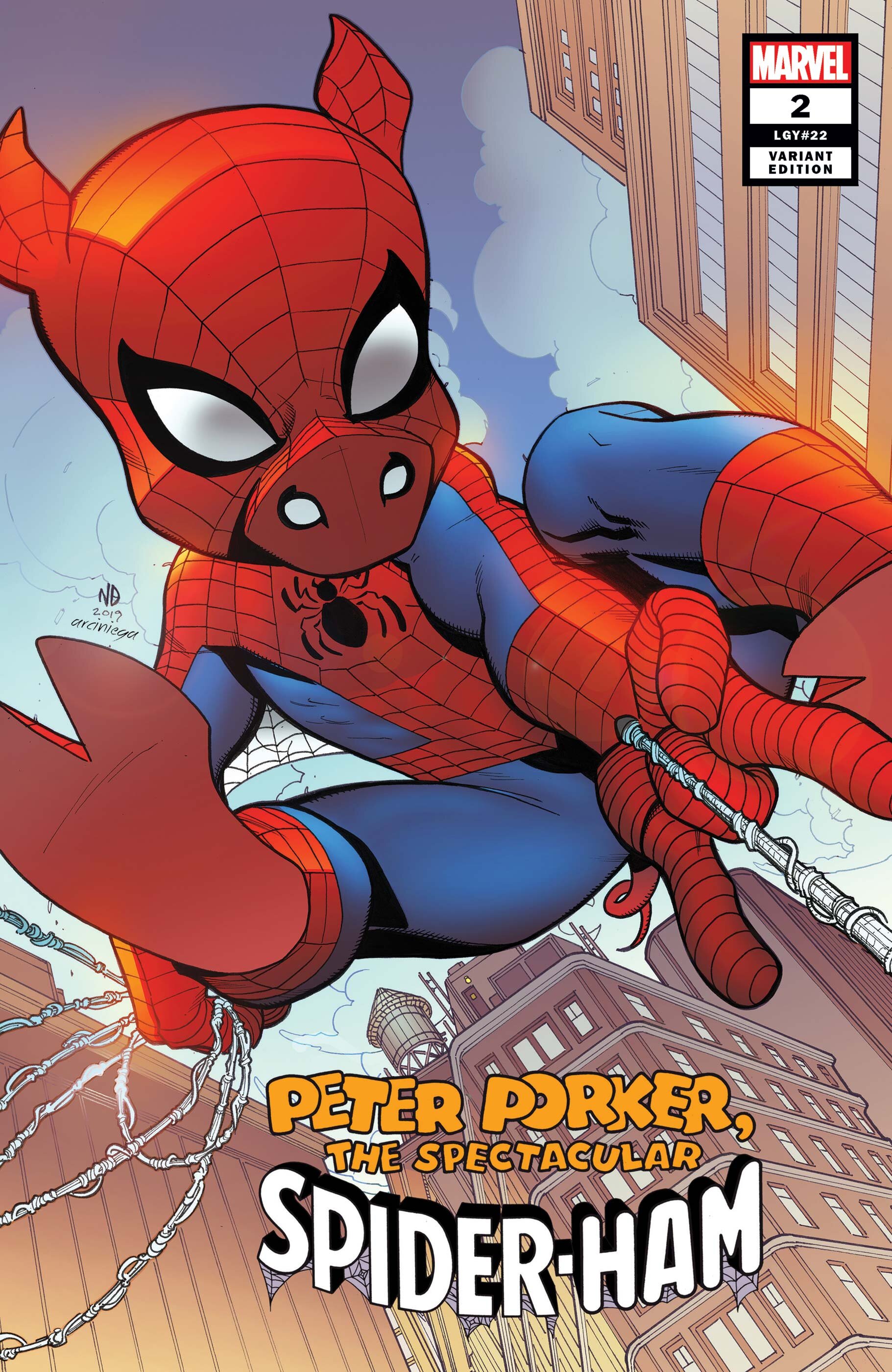 Peter Porker Spectacular Spider-Ham #2 Variant Cover — ART BY CANUCKS