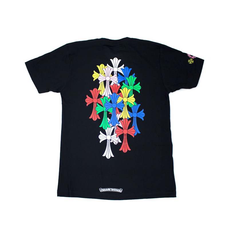 Chrome Hearts Multi Color Cross Cemetery T-shirt Black メンズ - JP