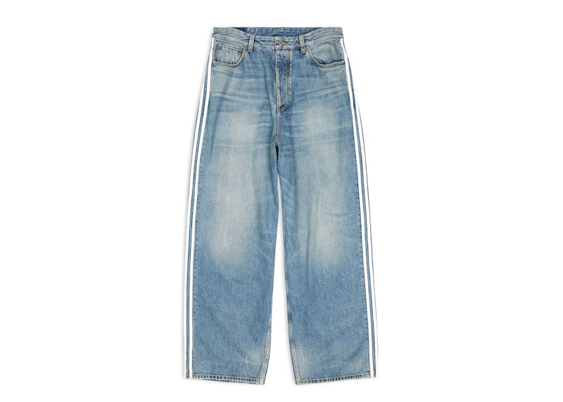 Balenciaga x adidas Large Baggy Pants Blue Men's - SS23 - US