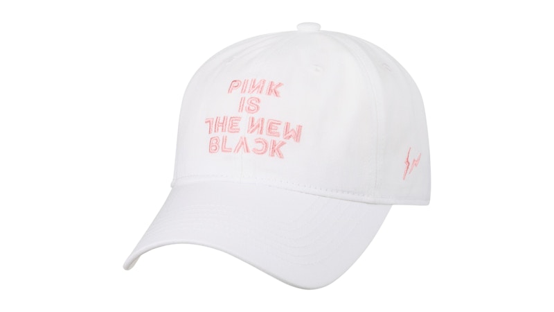 Fragment x BLACKPINK Pink Is The New Black Cap White - US