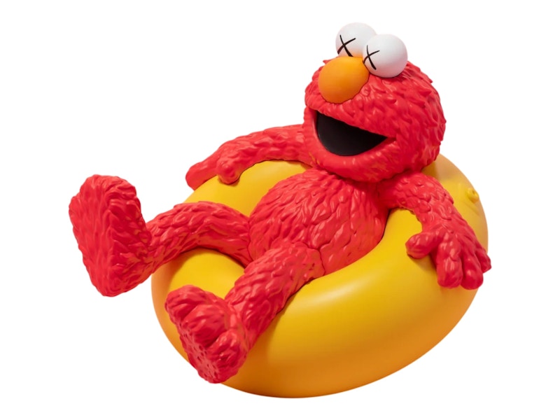 新品未開封】正規品 DDT Kaws Elmo ソフビ KAWS x Sesame Street Water