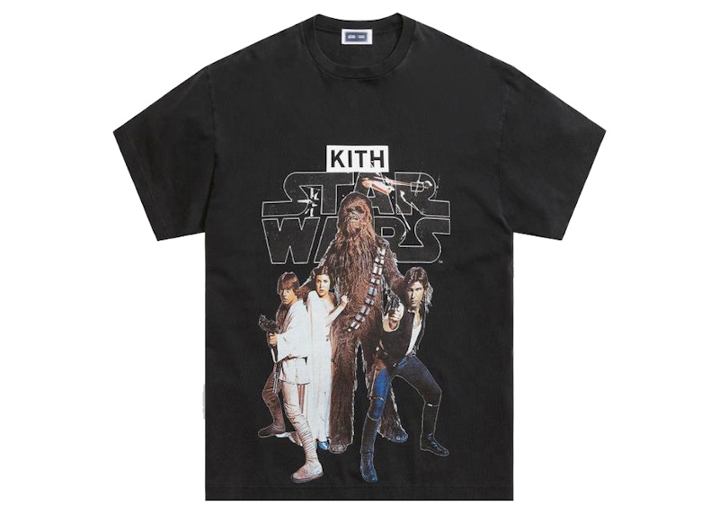 Kith x STAR WARS Classic Vintage Tee Black Men's - FW21 - US