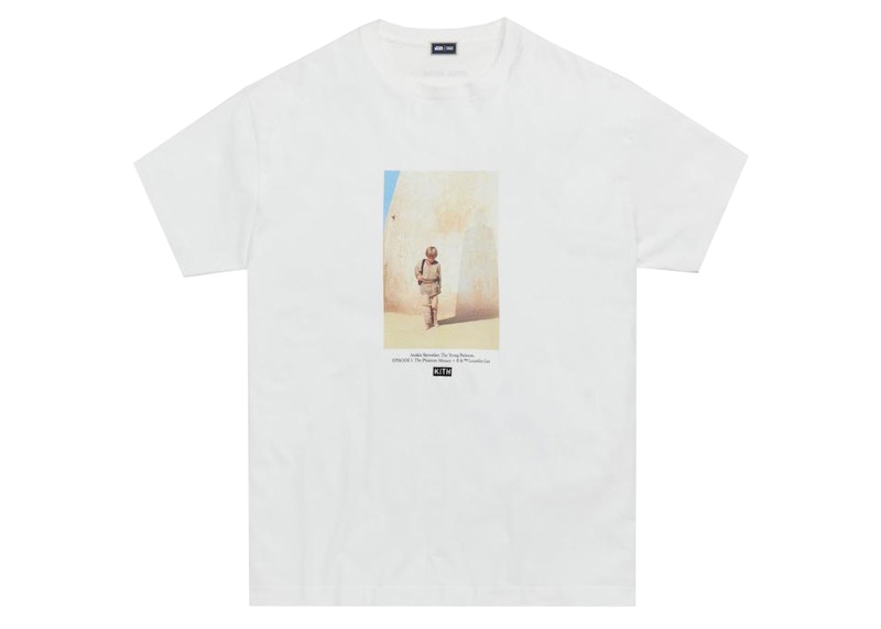 Kith x STAR WARS Anakin Vintage Tee White Men's - FW21 - US