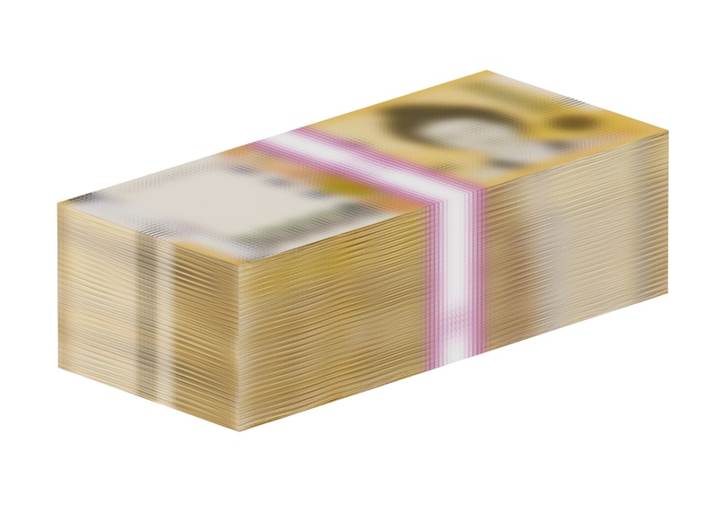 MSCHF Blur ₩50,000 Won Figure - FW22 - GB