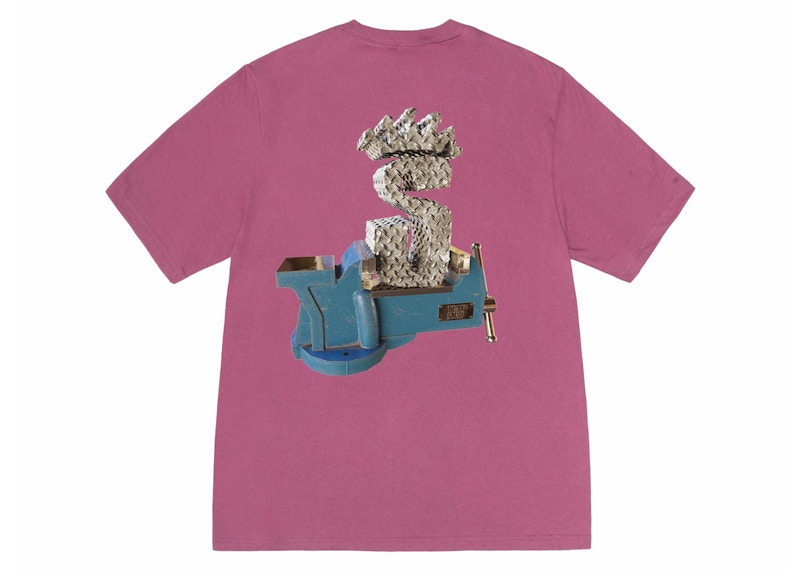 Stussy Tuff Stuff Tee Berry Men's - SS24 - US