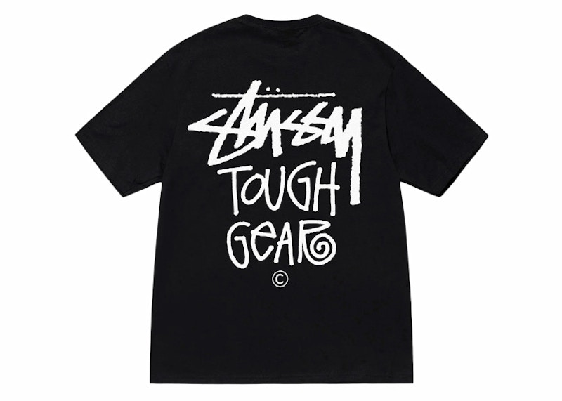 Stussy Tough Gear Tee Black Men's - SS24 - US