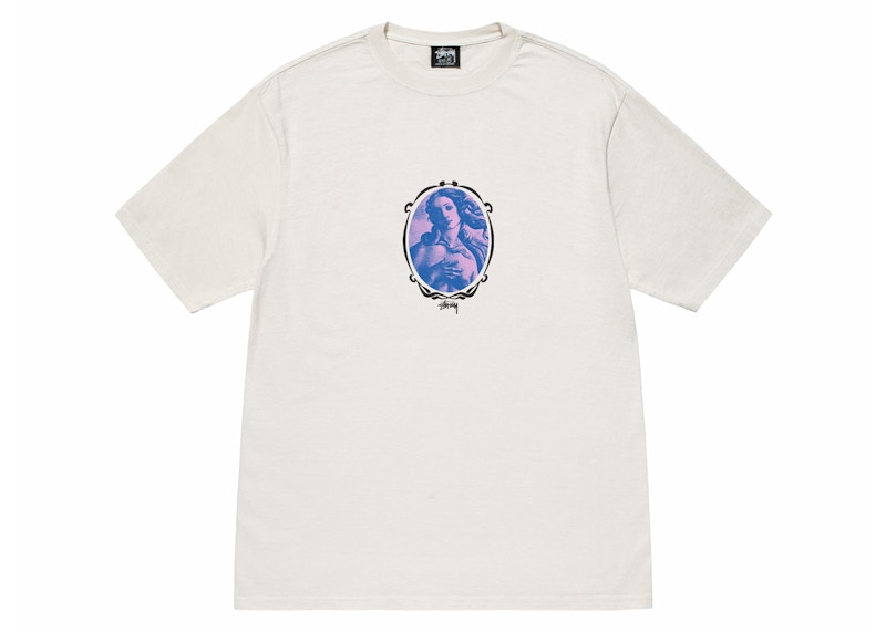 Stussy Venus Oval Pigment Dyed Tee Natural Men's - SS24 - US