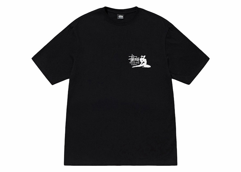 Stussy Relax Tee Black Men's - FW24 - US