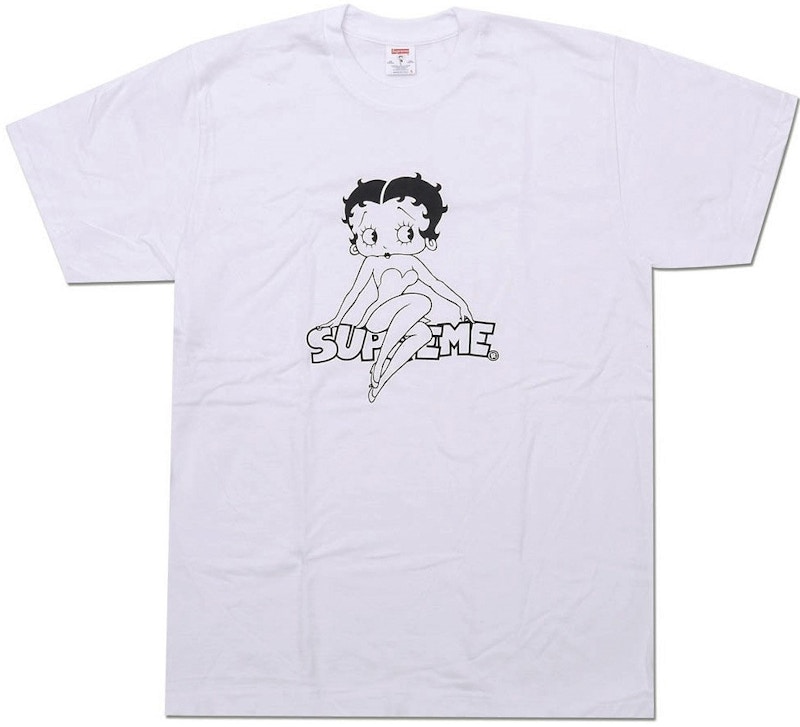 Supreme Betty Boop Tee ベティ Supreme betty boop tee 白 L ベティ