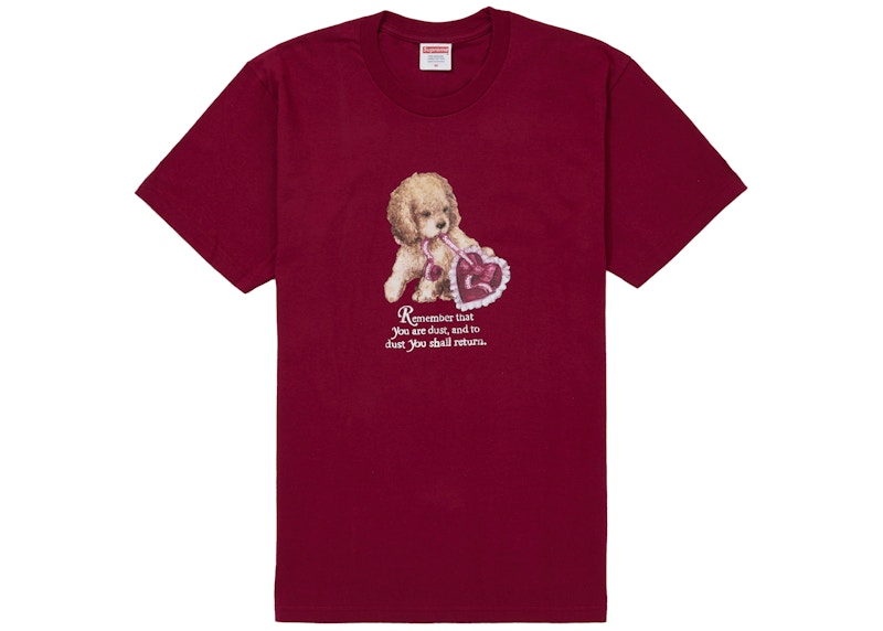 Supreme Dust Tee Cardinal メンズ - FW25 - JP