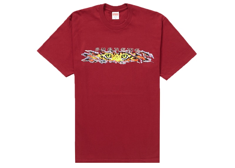 Supreme Eyes Tee Cardinal Men's - SS22 - US
